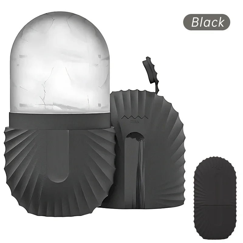 Facial Ice Cube Mold Silicone Freezing Beauty Lifting Ice Face Tool Eye Skin Educe Massager Roller Ball Skin Care Tools