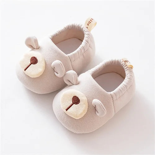 Newborn Baby Shoes For Girls Boys Cute Soft Toddler Floor Sports Infant First Walker Booties Casual Cartoon Baby Shoes Non-slip