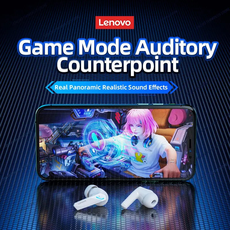 Choice Lenovo GM2 Pro Bluetooth 5.3 Earphones Sports Headset Wireless In-Ear Gaming Low Latency