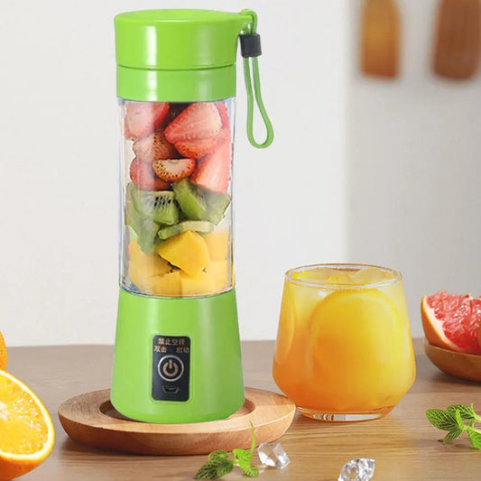 400ml Portable Juicer Cup Electric Glass Blender Mixer USB Charging Kitchen Automatic Fresh Fruit Juicer