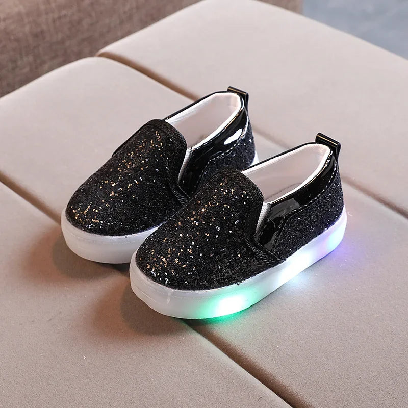 Kids Casual Sneaker Kids Shoes for Girl LED Light Shoes Sports Shoes toddler Luminous Shoes Cozy Young Children Boy Shoes Tennis