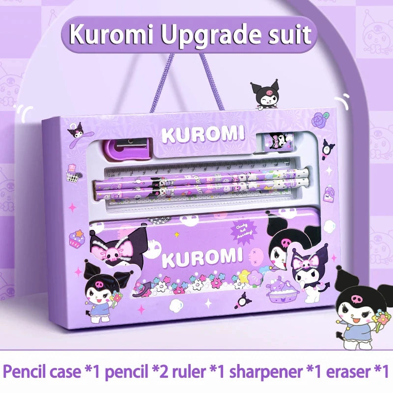 Gift Box Girls Primary School 12-Piece School Supplies for Children Kawaii New Hot
