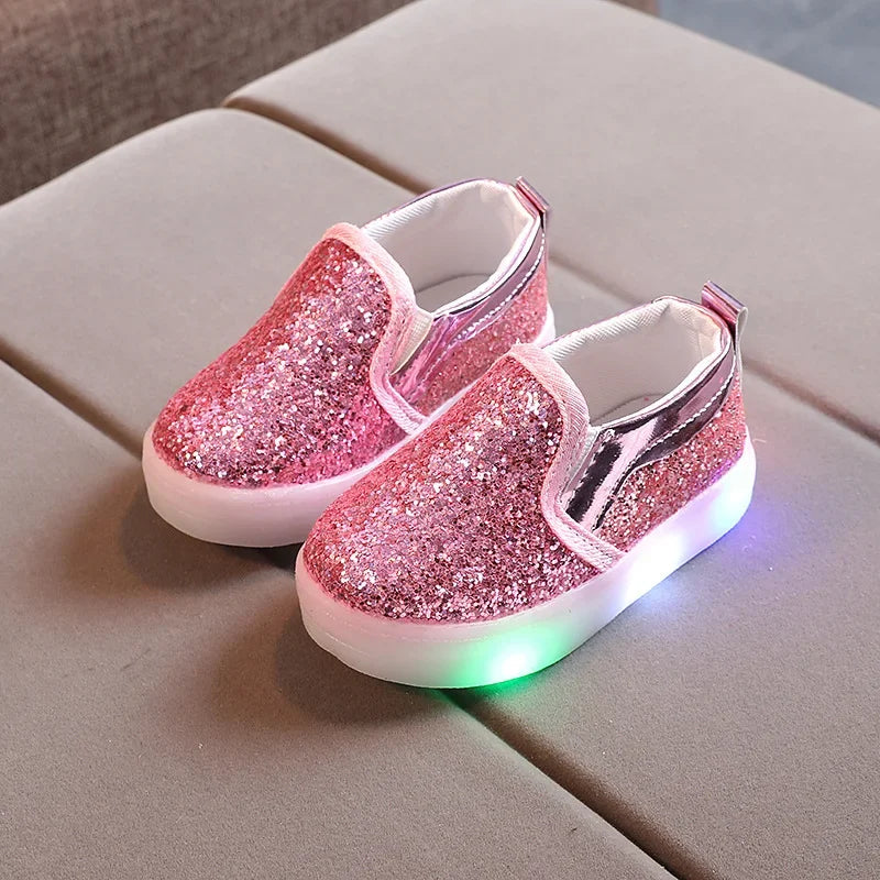 Kids Casual Sneaker Kids Shoes for Girl LED Light Shoes Sports Shoes toddler Luminous Shoes Cozy Young Children Boy Shoes Tennis