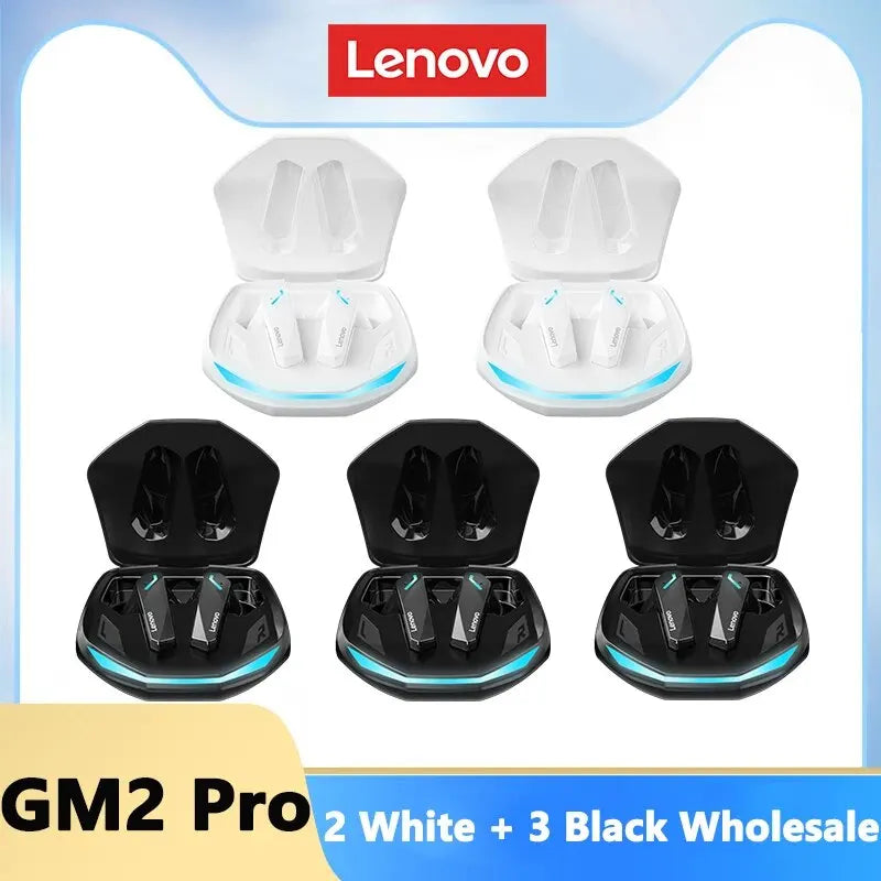 Choice Lenovo GM2 Pro Bluetooth 5.3 Earphones Sports Headset Wireless In-Ear Gaming Low Latency
