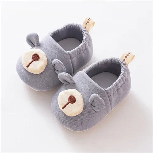 Newborn Baby Shoes For Girls Boys Cute Soft Toddler Floor Sports Infant First Walker Booties Casual Cartoon Baby Shoes Non-slip