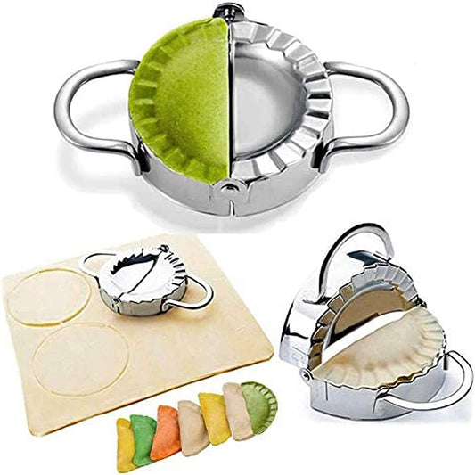 Dumpling Mold Stainless Steel Dumpling Maker Ravioli Empanada Maker Metal Dumplings Gyoza Dough Press Mould Kitchen