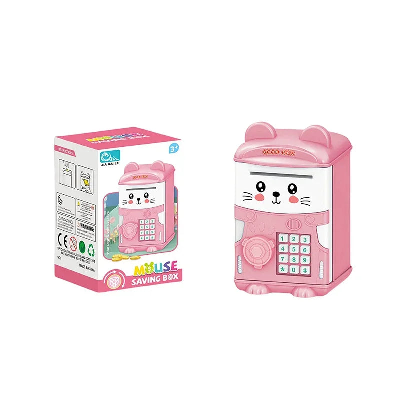 1 Piece Birthday Gift Sanrio Anime Kawaii Kuromi My Melody Cinnamoroll Safe Shape Children's Piggy Bank Girl Heart Cute Toy