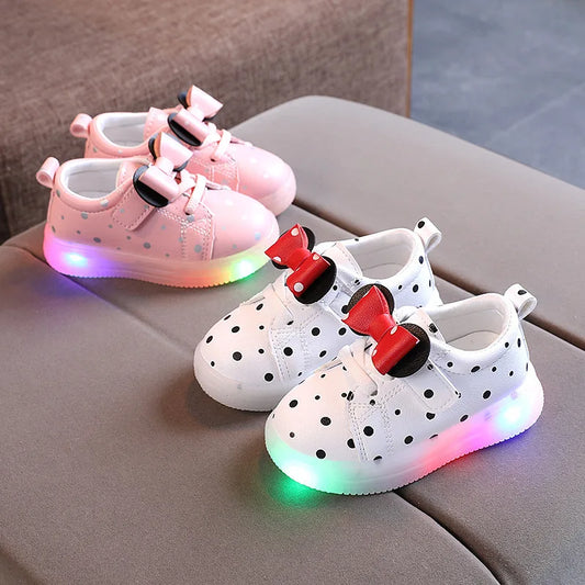 Children's Fashion Light-up Board Shoes Kids Glowiy